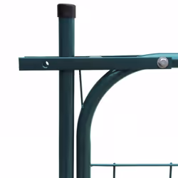 vidaXL Garden Fence Gate Outdoor Patio Lawn Border Edge Fencing Barrier Green