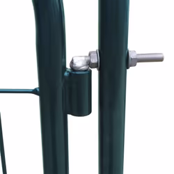 vidaXL Garden Fence Gate Outdoor Patio Lawn Border Edge Fencing Barrier Green