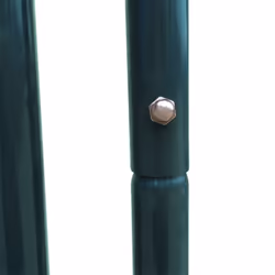 vidaXL Garden Fence Gate Outdoor Patio Lawn Border Edge Fencing Barrier Green - Additional view 4