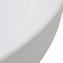 vidaXL Basin Triangle Ceramic White 50.5x41x12cm Bathroom Countertop Sink