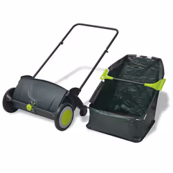 vidaXL Outdoor Garden Power Lawn Sweeper Leaf Grass Collector Remover 103 L
