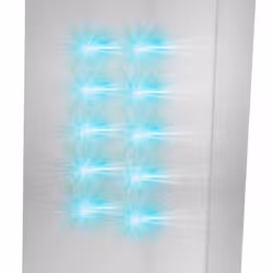 vidaXL Shower Panel System Stainless Steel Curved Tower Column Pillar Bathroom - Additional view 9
