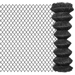 vidaXL Outdoor Garden Chain Link Fence Fencing Screen Mesh Barrier Steel Grey