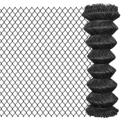 vidaXL Ourdoor Garden Chain Link Fence Fencing Screen Mesh Barrier Steel Grey