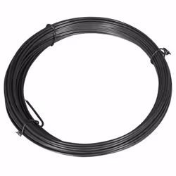 vidaXL Fence Binding Wire 25m 1.4/2mm Steel Grey Outdoor Roll Tensioning Tie