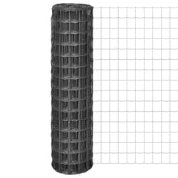 vidaXL Euro Fence Panel Screen Barrier with Mesh Steel Grey/Green Multi Sizes - 10 m/ 1.5 m