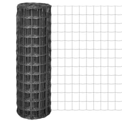 vidaXL Euro Fence Panel Screen Barrier with Mesh Steel Grey/Green Multi Sizes - 25 m/ 1.2 m