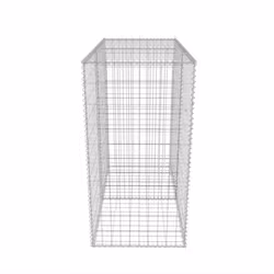 vidaXL Gabion Basket Steel 100x50x100cm Outdoor Garden Basket Wall Wire Fence - Additional view 4