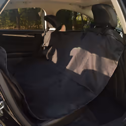 vidaXL Pet Dog Cat Rear Vehicle Car Auto Seat Cover Back Protection Mat Black