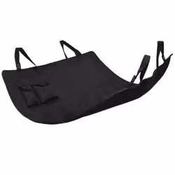vidaXL Pet Dog Cat Rear Vehicle Car Auto Seat Cover Back Protection Mat Black
