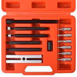 vidaXL 19 Piece Small Insert Bearing Puller Kit Garage Professional Hand Tool