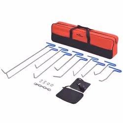 vidaXL 16 Piece Paintless Dent Repair Set Stainless Steel Garage Removal Tool