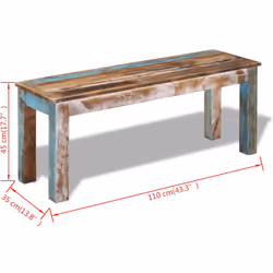 VidaXL 243454 indoor bench - Additional view 8