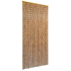 vidaXL Insect Door Curtain Bamboo 90x200cm Elegant Fly Screen Multi Patterns - 90 x 200 cm