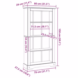 VidaXL 243743 living room bookcase - Additional view 8