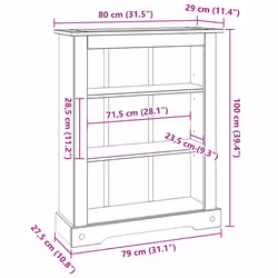 VidaXL 243745 living room bookcase - Additional view 8