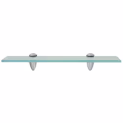VidaXL 243755 shelve Tempered glass, Zinc Transparent