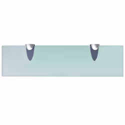 VidaXL 243755 shelve Tempered glass, Zinc Transparent
