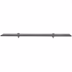 VidaXL 243767, Tempered glass, Zinc, Black, 15 kg, 800 mm, 100 mm, 8 mm