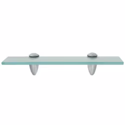 VidaXL 243778 shelve Tempered glass, Zinc Transparent