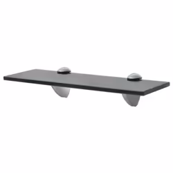 VidaXL 243786, Tempered glass, Zinc, Black, 10 kg, 300 mm, 200 mm, 8 mm