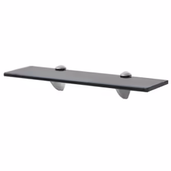 VidaXL 243787, Tempered glass, Zinc, Black, 10 kg, 400 mm, 200 mm, 8 mm