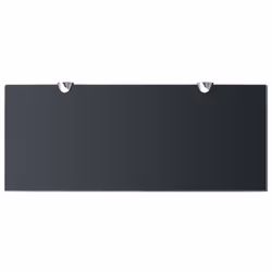 VidaXL 243788, Tempered glass, Zinc, Black, 10 kg, 500 mm, 200 mm, 8 mm