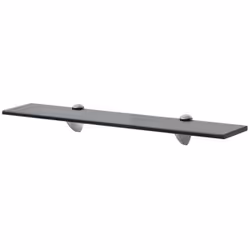 VidaXL 243789, Tempered glass, Zinc, Black, 10 kg, 600 mm, 200 mm, 8 mm