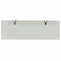 VidaXL 243797 shelve Tempered glass, Zinc Transparent