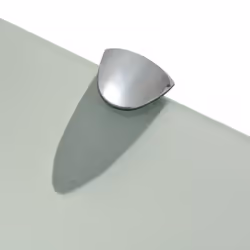 VidaXL 243797 shelve Tempered glass, Zinc Transparent - Additional view 4