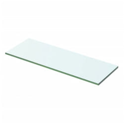 vidaXL Shelf Panel Glass Sheet Plate Storage Cabinet Room Shelving Display Clear