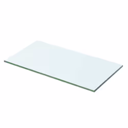 vidaXL Shelf Panel Glass Sheet Plate Storage Cabinet Room Shelving Display Clear
