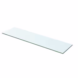 vidaXL Shelf Panel Glass Clear 60x12cm Storage Plate Sheet Shelving Display