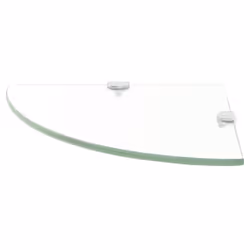 VidaXL 243852 shelve Tempered glass Transparent