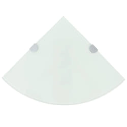 VidaXL 243859 shelve Tempered glass White