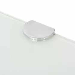 VidaXL 243859 shelve Tempered glass White - Additional view 4