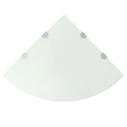 VidaXL 243860 shelve Tempered glass White