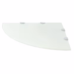 VidaXL 243860 shelve Tempered glass White