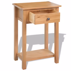 VidaXL 243932 nightstand/bedside table Brown - Additional view 4