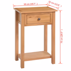 VidaXL 243932 nightstand/bedside table Brown - Additional view 6