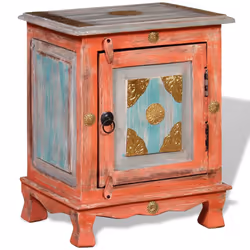 VidaXL 243969 nightstand/bedside table Orange - Additional view 5