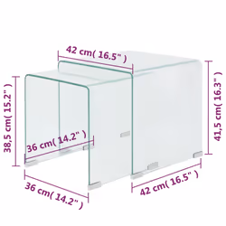 VidaXL 244191 coffee/side/end table - Additional view 6