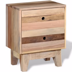 VidaXL 244234 nightstand/bedside table Beige - Additional view 4