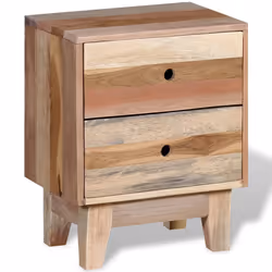 VidaXL 244234 nightstand/bedside table Beige - Additional view 5