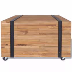 vidaXL Side Table Living Room Hall Coffee Table End Table Home Furniture Teak