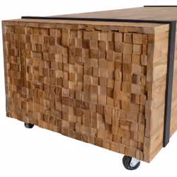 vidaXL Side Table Living Room Hall Coffee Table End Table Home Furniture Teak