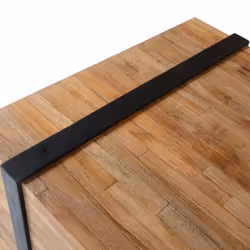 vidaXL Side Table Living Room Hall Coffee Table End Table Home Furniture Teak - Additional view 4