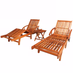 VidaXL 274662, Lounge, Acacia wood, 680 mm, 2000 mm, 830 mm