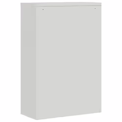 vidaXL Office Cabinet 90x40x140cm Steel Grey Filing Storage File Unit Cupboard - Additional view 5