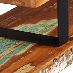 vidaXL Solid Reclaimed Wood TV Stand Unit Side Cabinet Sideboard Removable Top - Additional view 9